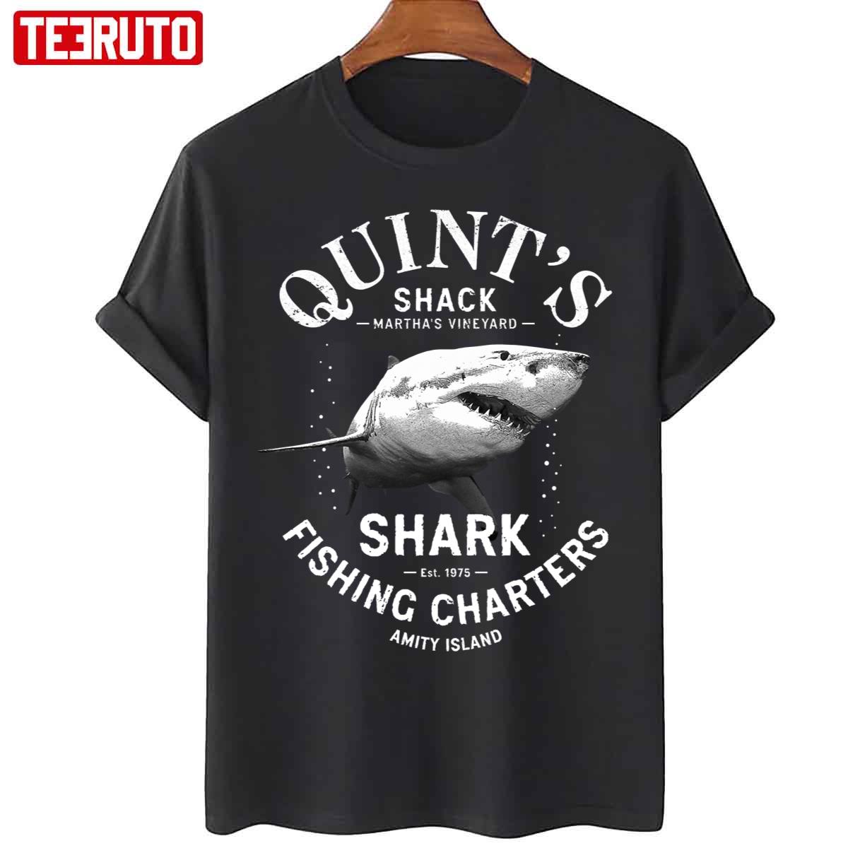 Quint’s Shark Fishing Charters Unisex T-Shirt