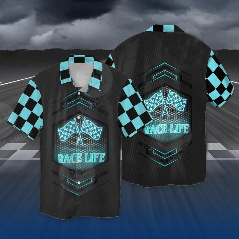 Racing Life Hawaiian Shirt
