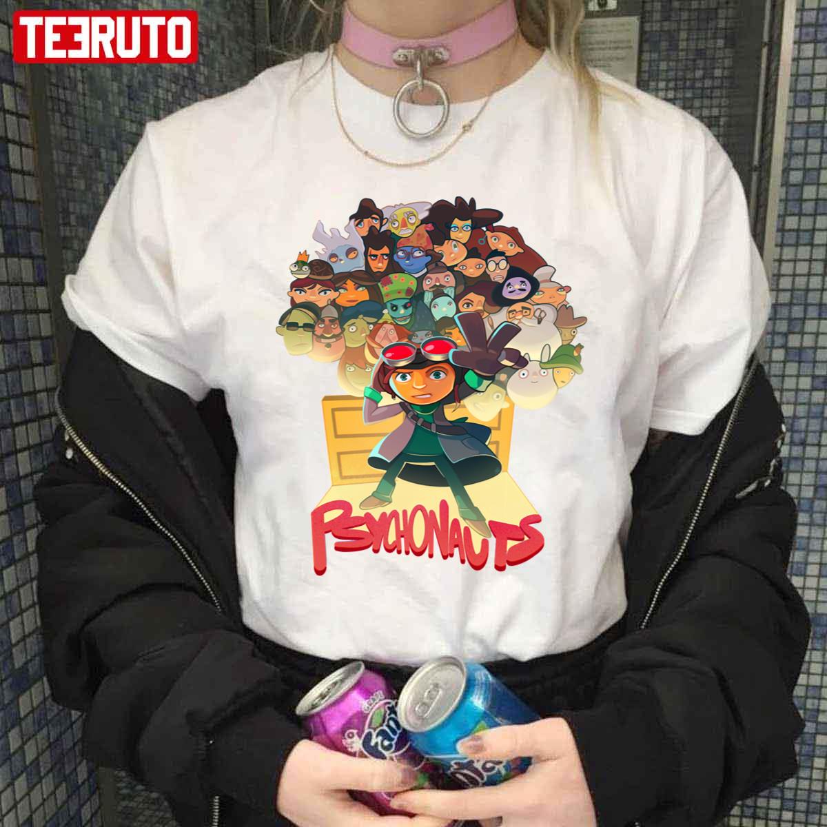 Razputin Aquato And Friends Psychonauts Unisex T-Shirt