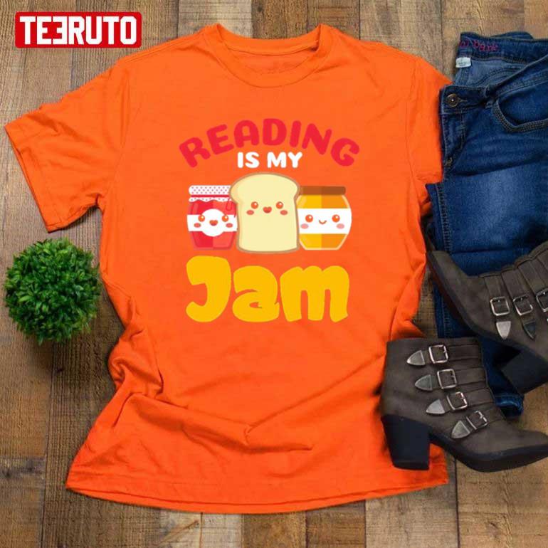 Reading Is My Jam Unisex T-Shirt