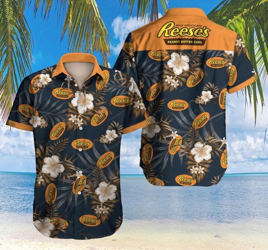 Reeses Peanut Butter Cups Hawaiian Shirt - Teeruto