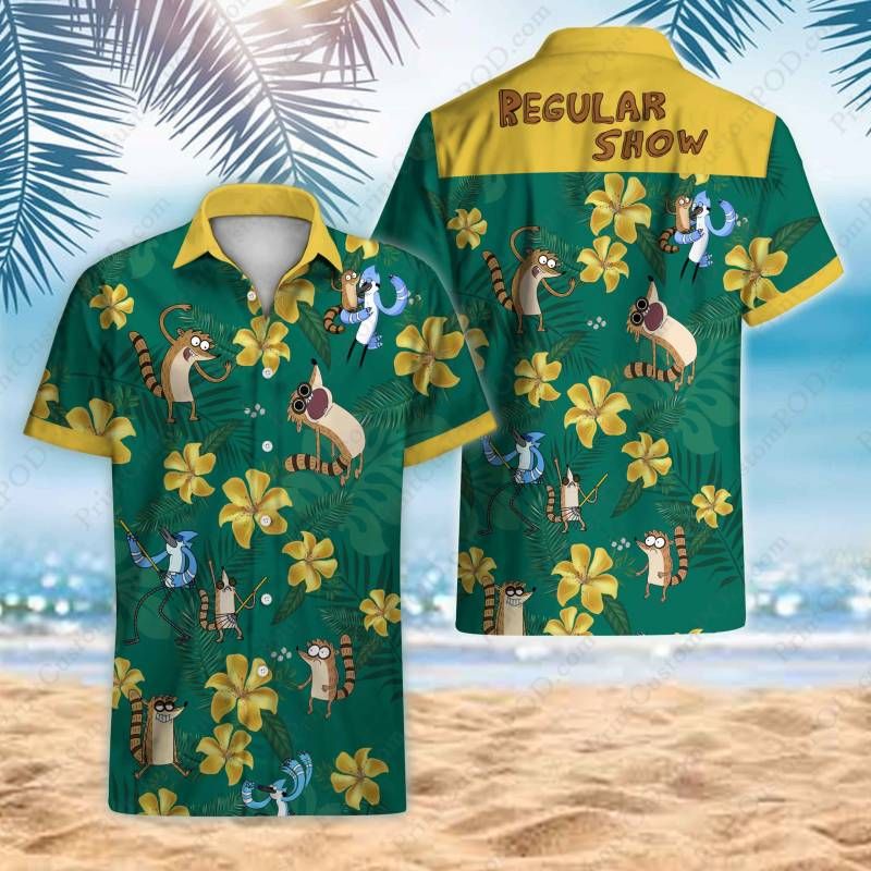 Regular Show Hawaiian Shirt - Teeruto