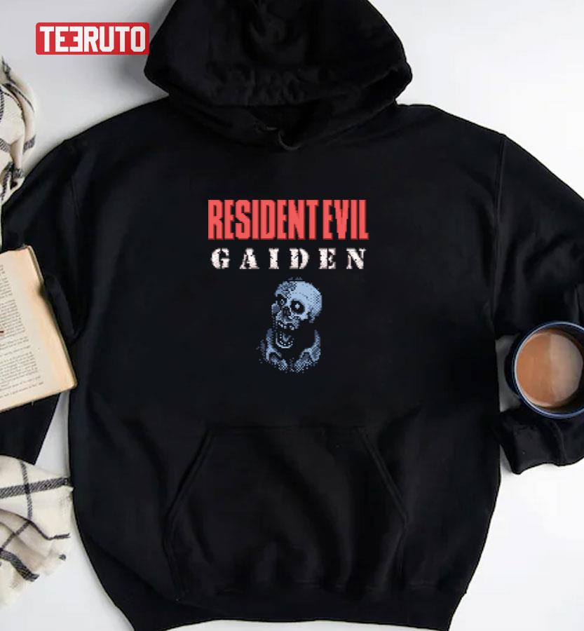 Resident Evil Gaiden Gbc Title Screen Unisex T-Shirt