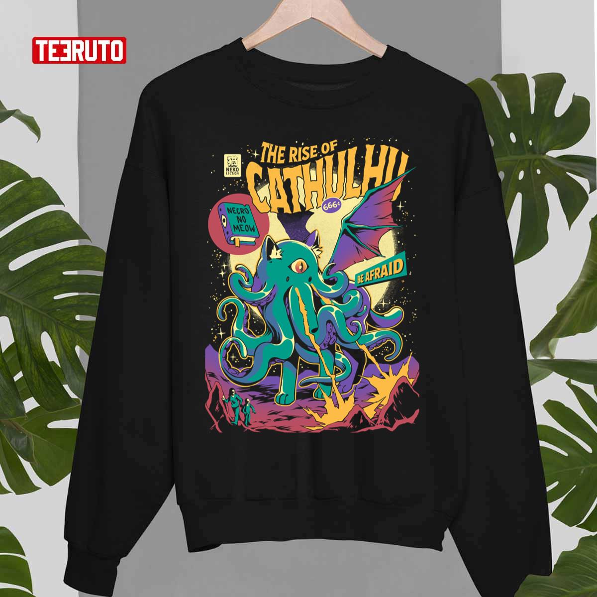 Rise Of Cathulhu Japanese Aesthetic Harajuku Unisex Sweatshirt