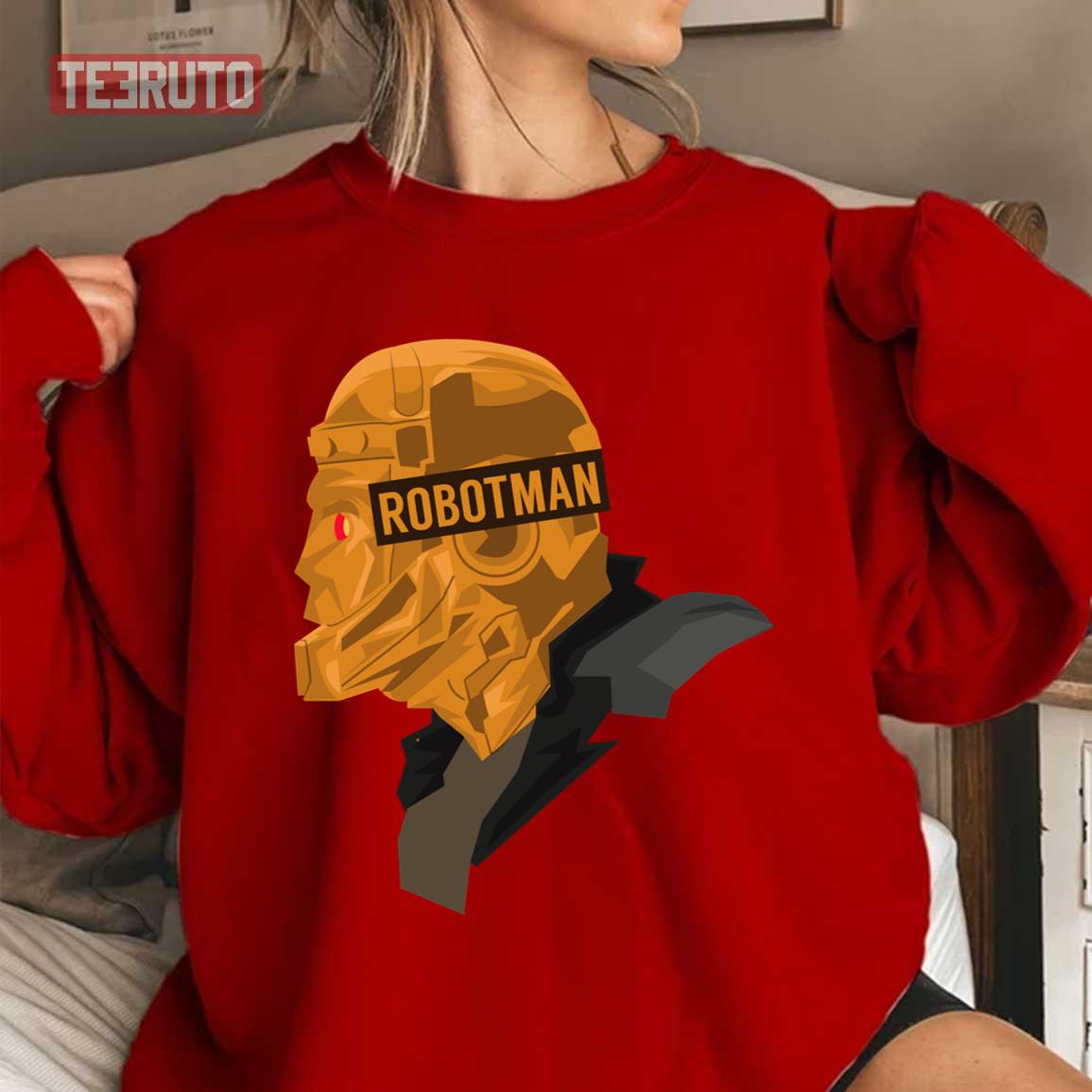 Robot Man Pop Head Doom Patrol Art Unisex Sweatshirt