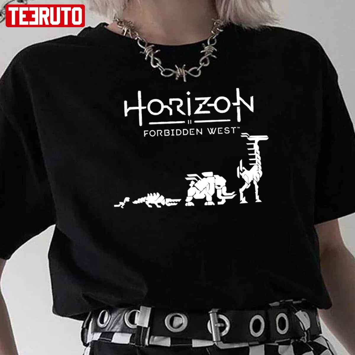 Robots Horizon Forbidden West Game Unisex T-Shirt