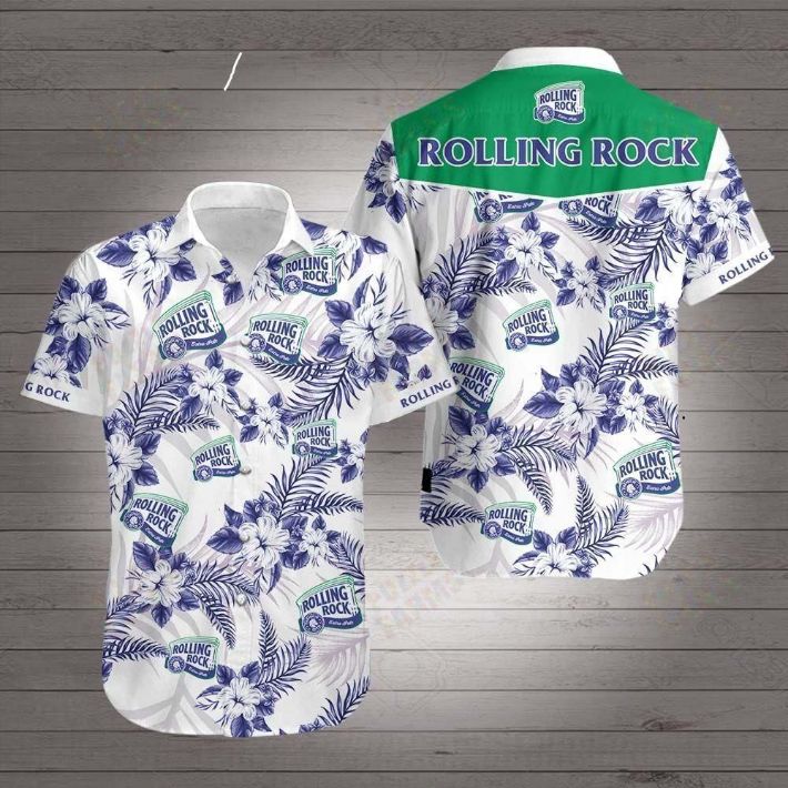 Rolling Rock Music Hawaiian Shirt