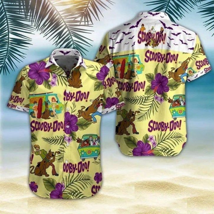 Scooby Doo Tropical Hawaiian Shirt - Teeruto