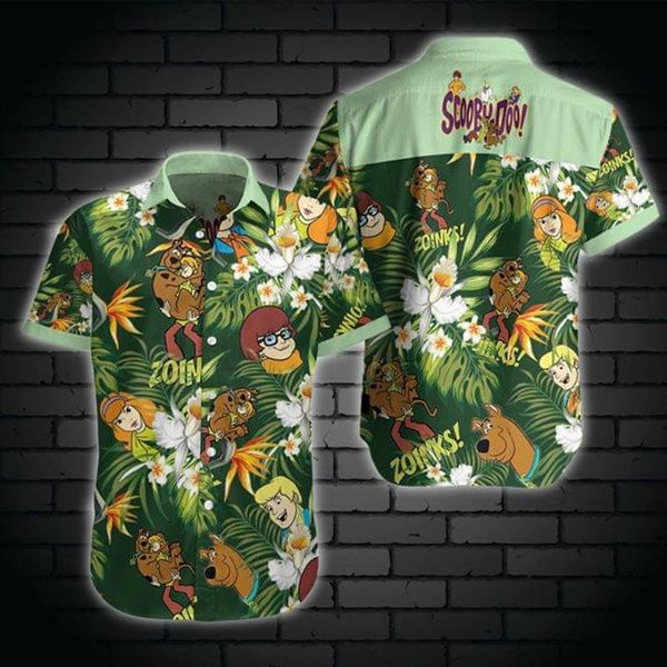 Scooby Doo Zoinks Hawaiian Shirt
