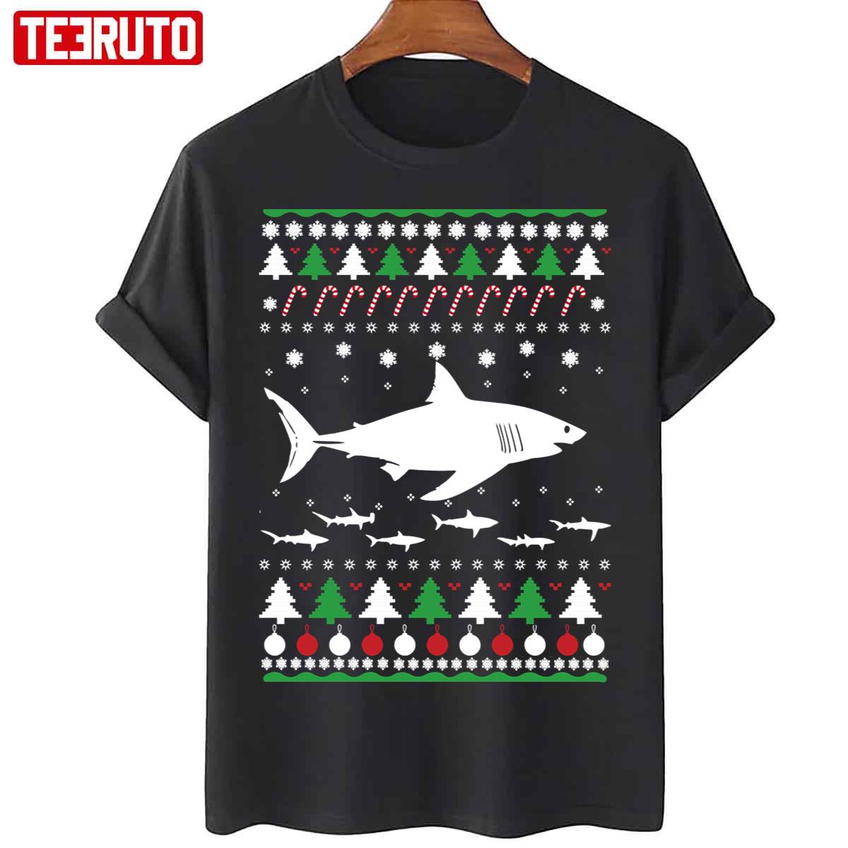 Shark Christmas Unisex T-Shirt