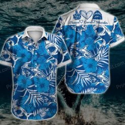 Shark Lovers Hawaiian Shirt