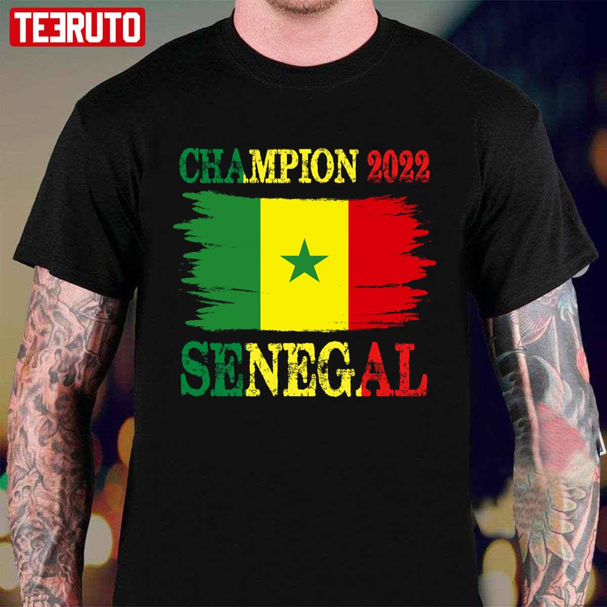 Sinegal World Cup 2022 Unisex T-Shirt