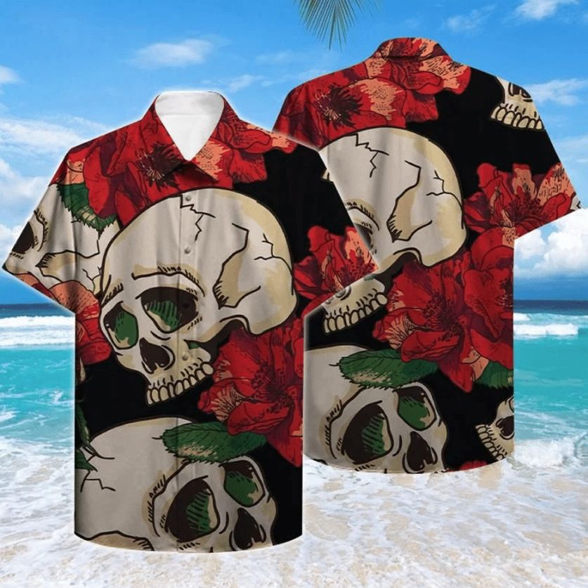 Skull Tropical Ii Hawaiian Shirt