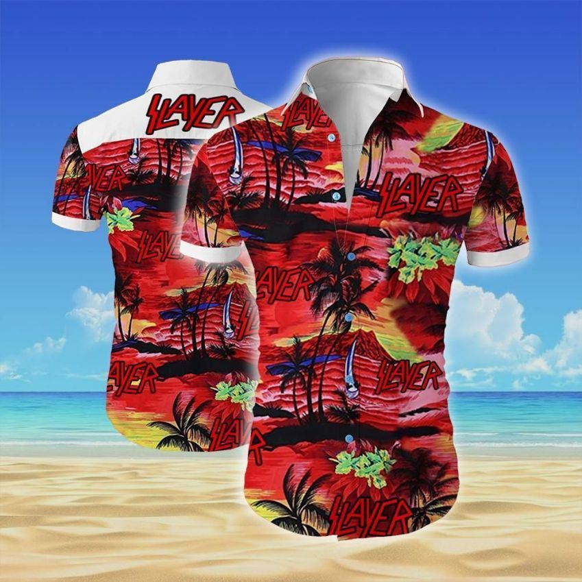 Slayer Rock Band Music Tropical Lover Hawaiian Shirt