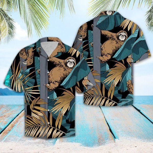 Sloth Ii Hawaiian Shirt