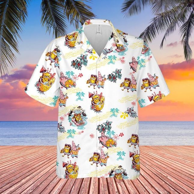 Spongebob Squarepants Summer Cartoon Peanuts Hawaiian Shirt
