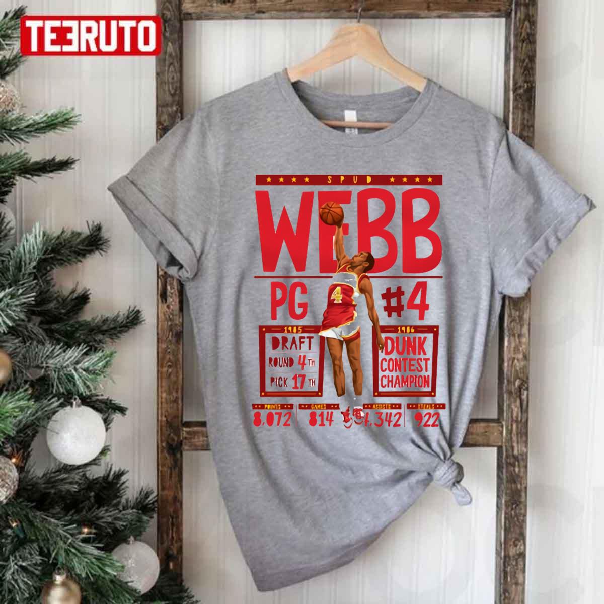 spud webb shirt