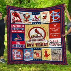 St Louis Cardinals Colorado Quilt Blanket