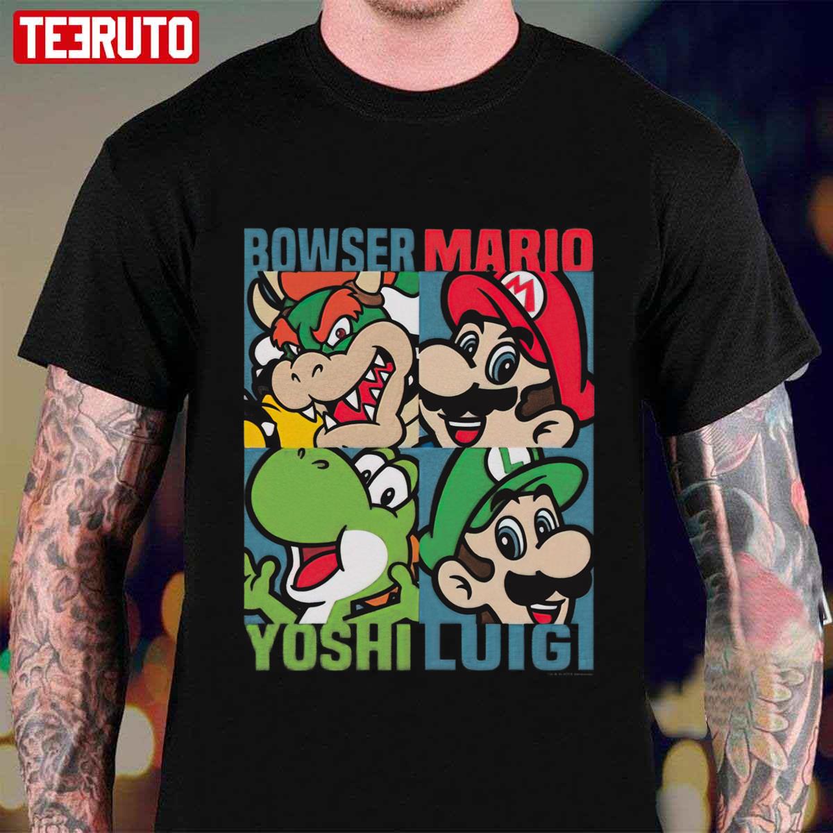 mario brothers sweatshirt