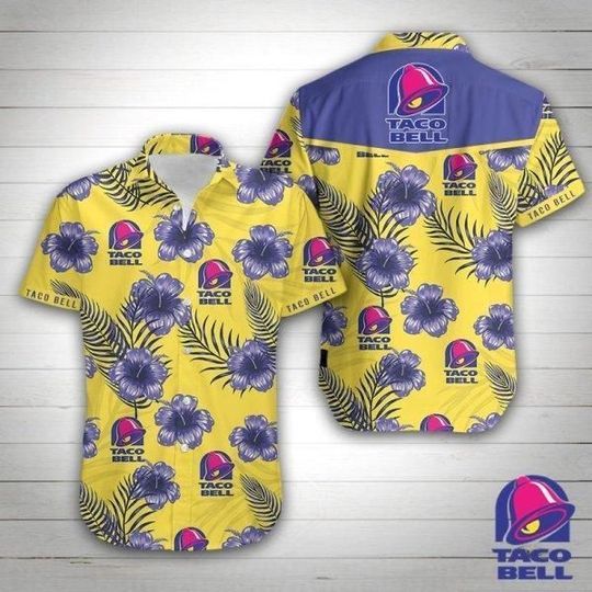 Taco Bell Tropical Hawaiian Shirt