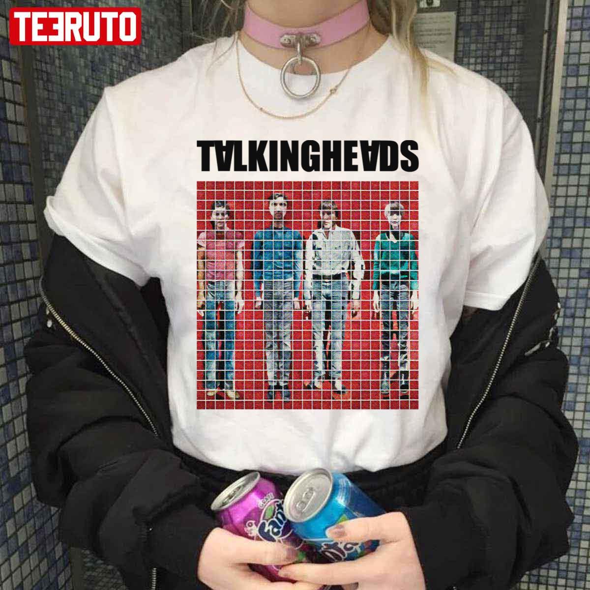 Talking Heads Band Vintage Retro Rock 70s Unisex T-Shirt - Teeruto