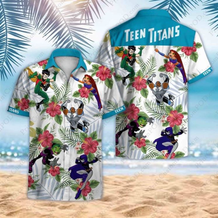 Teen Titans Hawaiian Shirt - Teeruto