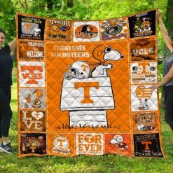 Tennessee Volunteers Sn Tv Quilt Blanket