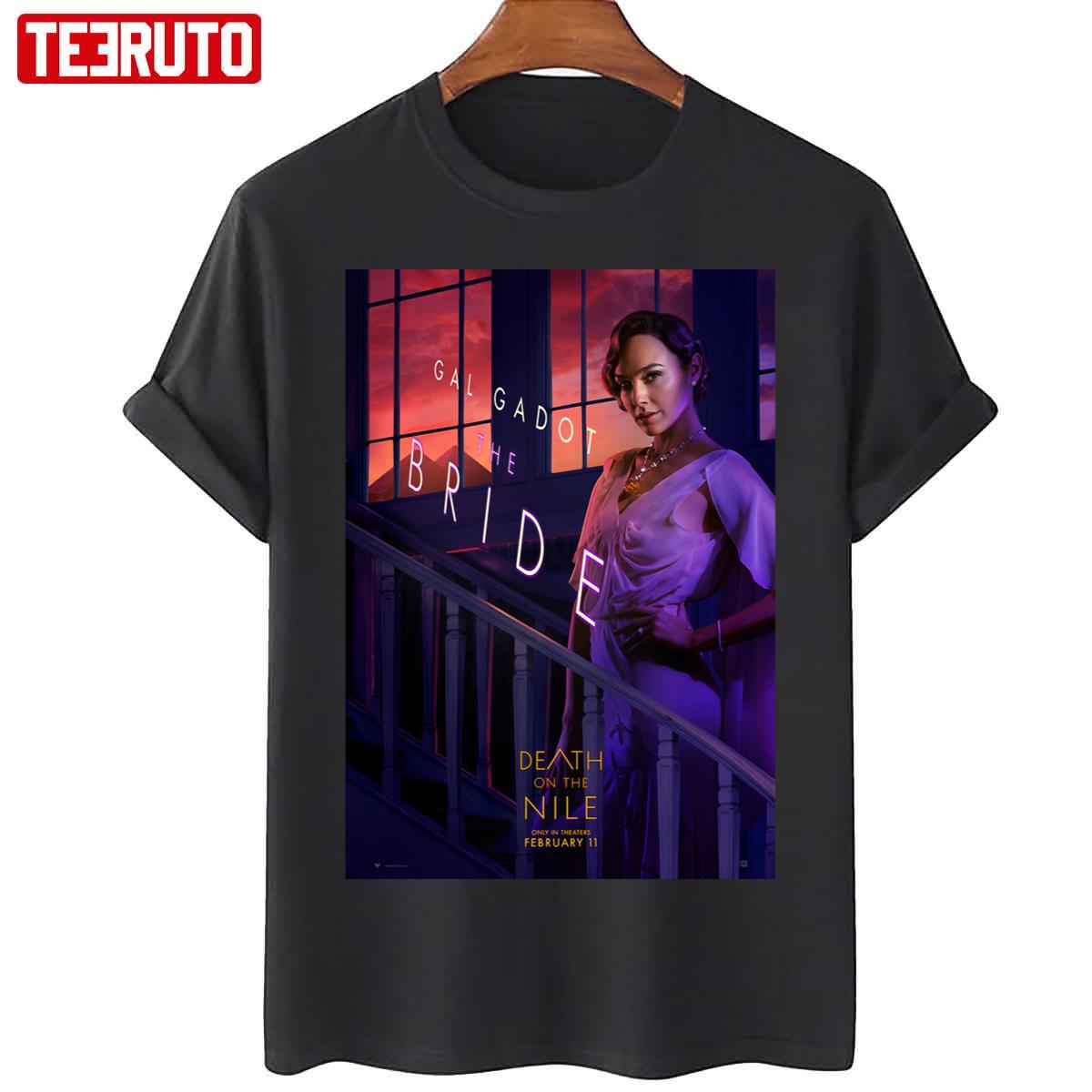 The Bride Gal Gadot Death On The Nile Movie Unisex T-Shirt