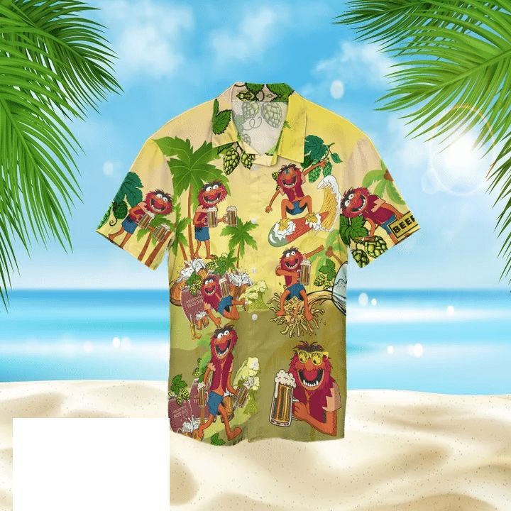 The Muppet Show Print Hawaiian Shirt
