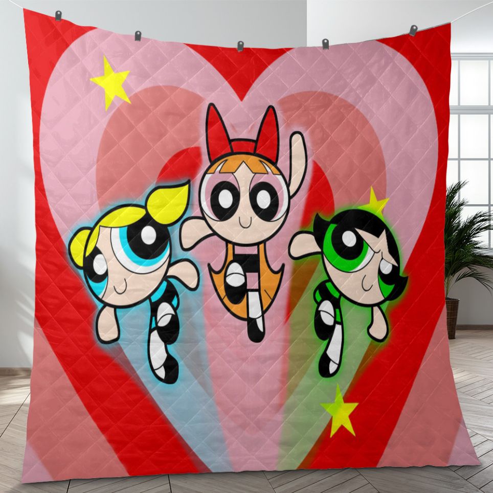 The Powerpuff Girls Fan Gift, The Powerpuff Girls Reboots In The Works Quilt Blanket