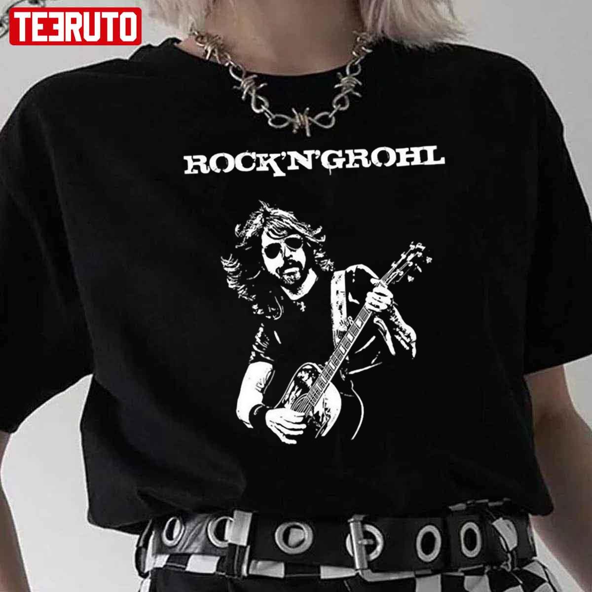 The Rock And Grohl Factory Concert Van Tour Merch Unisex T-Shirt