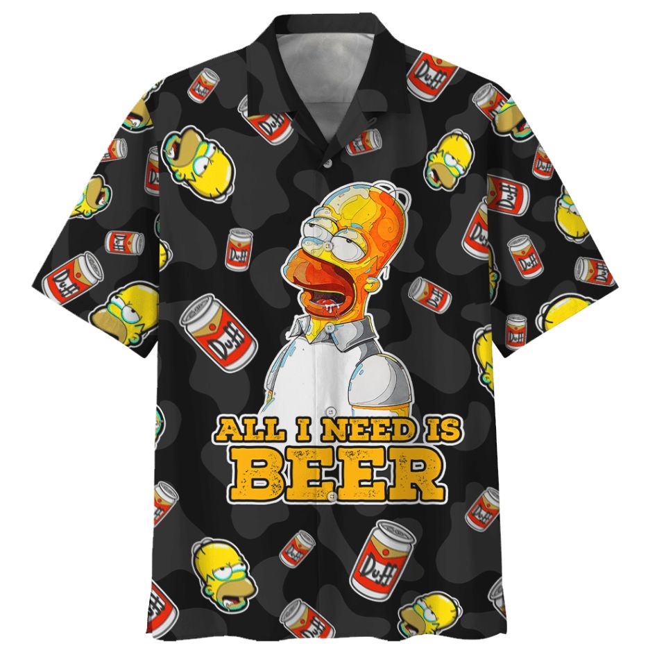 The simpsons hawaiian shirt Clearance