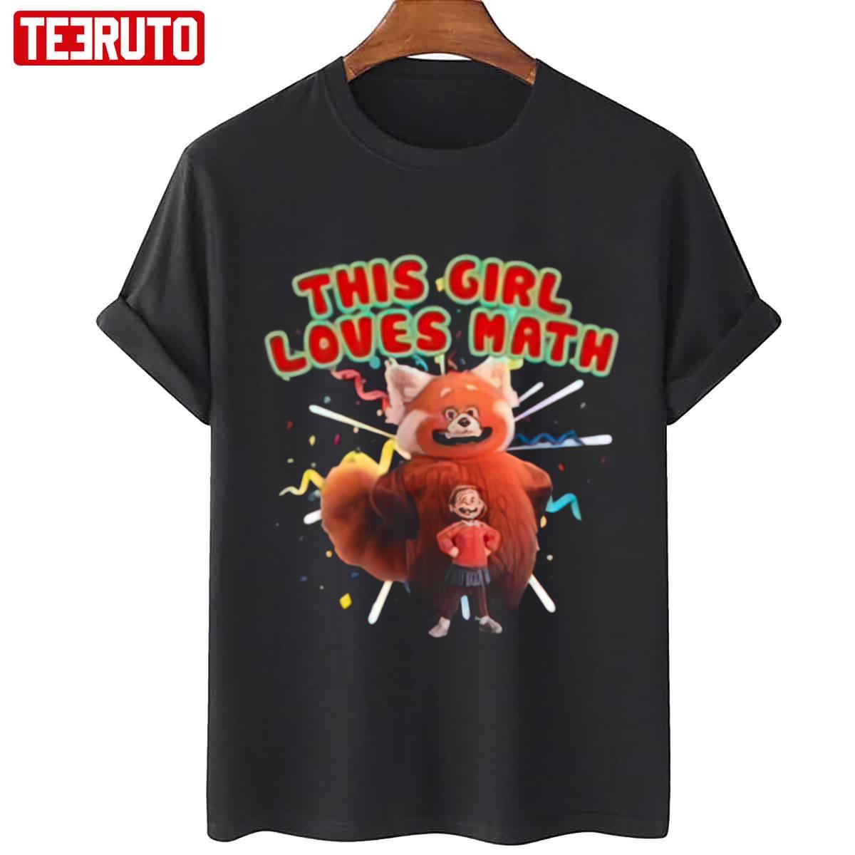 This Girl Loves Math From Turning Red Unisex Sweatshirt - Teeruto