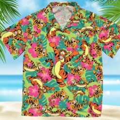 Tigger Cartoon Winnie The Pooh Hawaiian Shirt