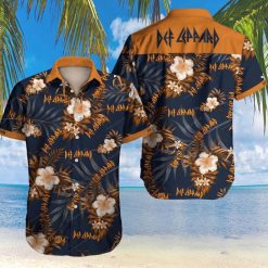 Tlmus Def Leppard Hawaiian Shirt