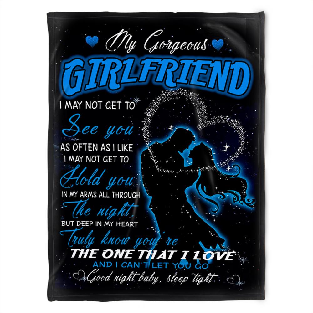 To My Girlfriend Blanket The One That I Love And I Can’t Let You Go For Girlfriend From Boyfriend