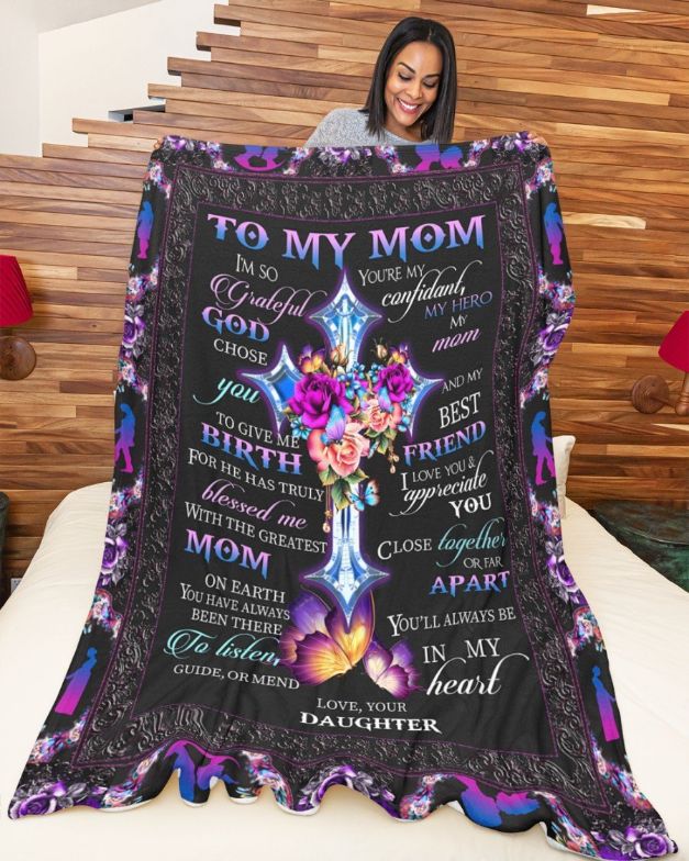 To My Mom Blanket