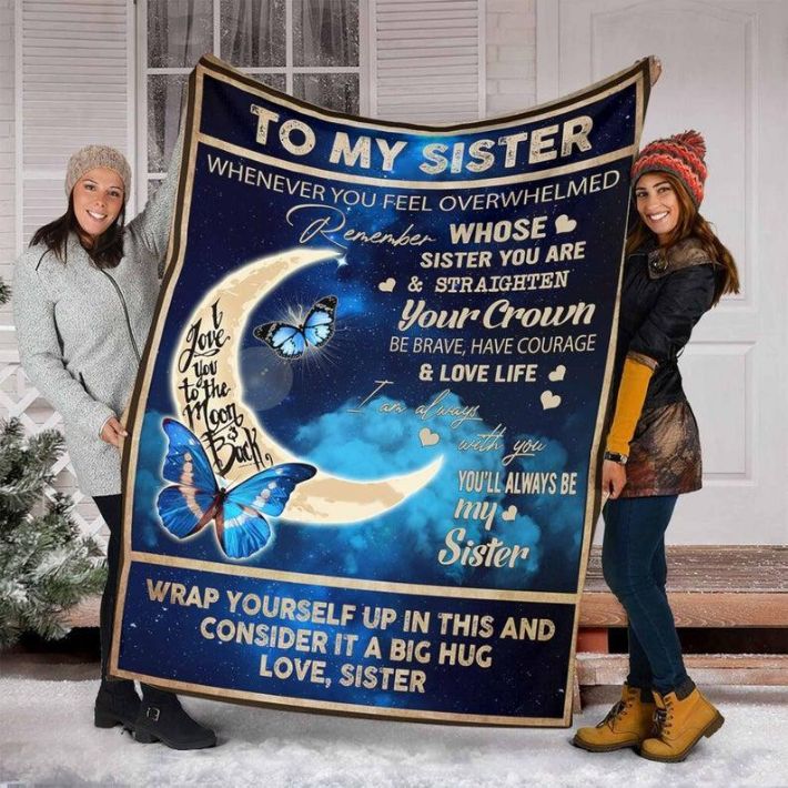 To My Sister Blanket You Always Be My Sister Blanket