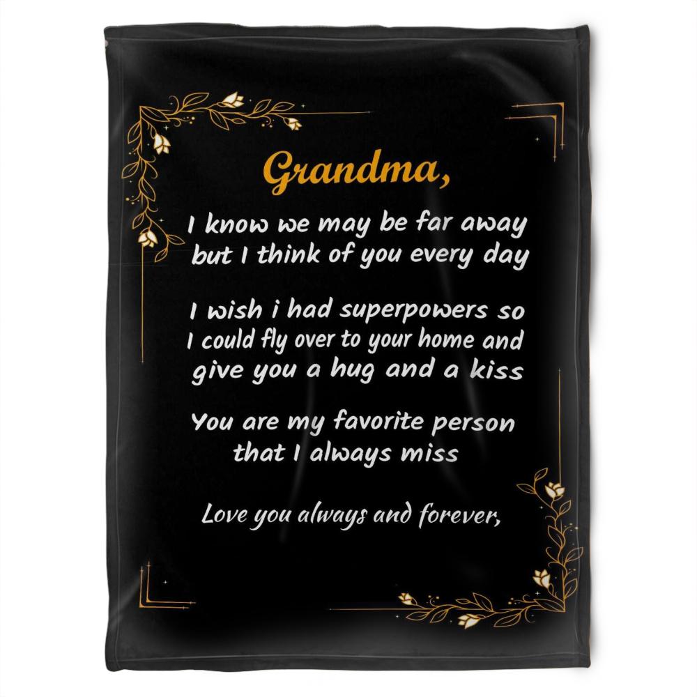 To-My-Grandma-You-Are-My-Favorite-Person-That-I-Always-Miss-Fleece-Blanket-For-Grandparents-From-Granddaughter-For-Grandson-