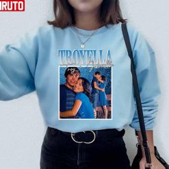 Troyella Troy Gabriella High School Musical Sweetheart Vintage Bootleg 90s Unisex Sweatshirt