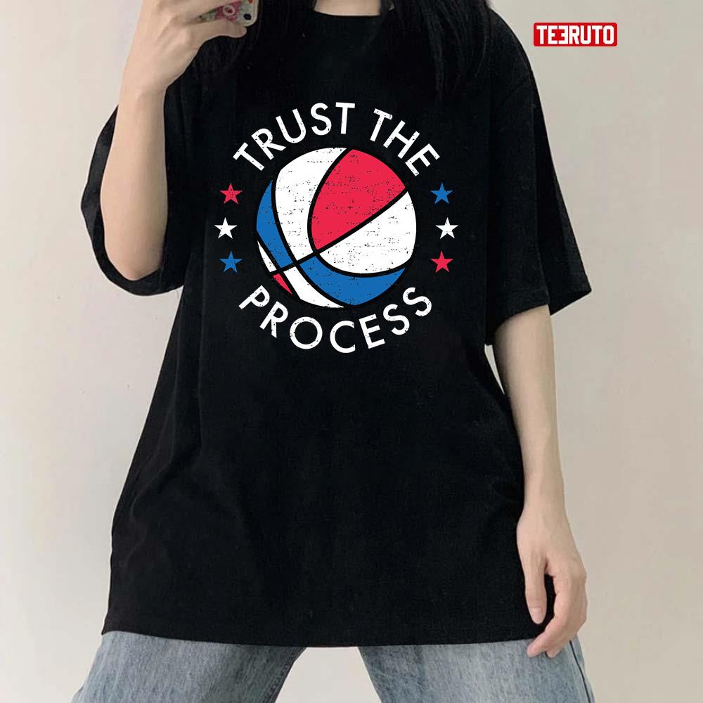 Trust The Process Philadelphia Basketball Retro Unisex T-Shirt