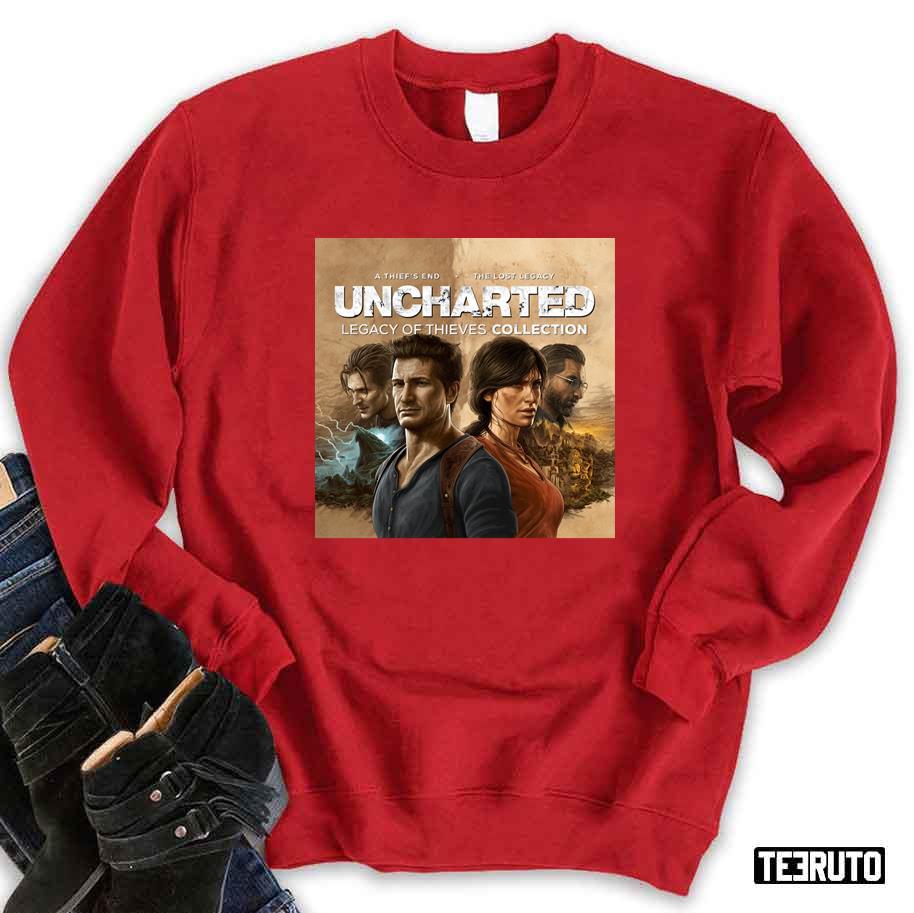 Uncharted Game Art Unisex Sweatshirt