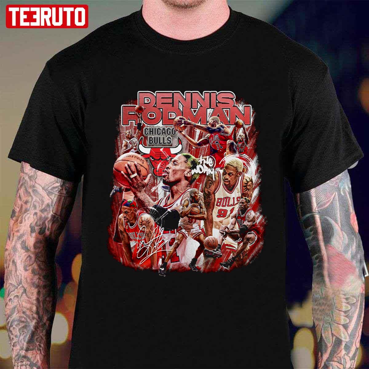 Vintage Dennis Rodman Bootleg Basketball Player Sweatshirt - Teeruto