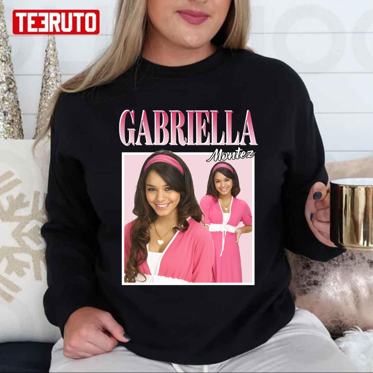 gabriella montez high school musical unisex t shirt