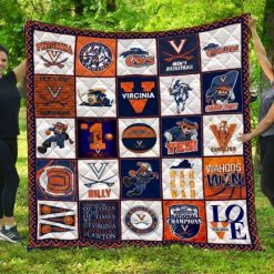 Virginia Cavaliers Quilt Blanket