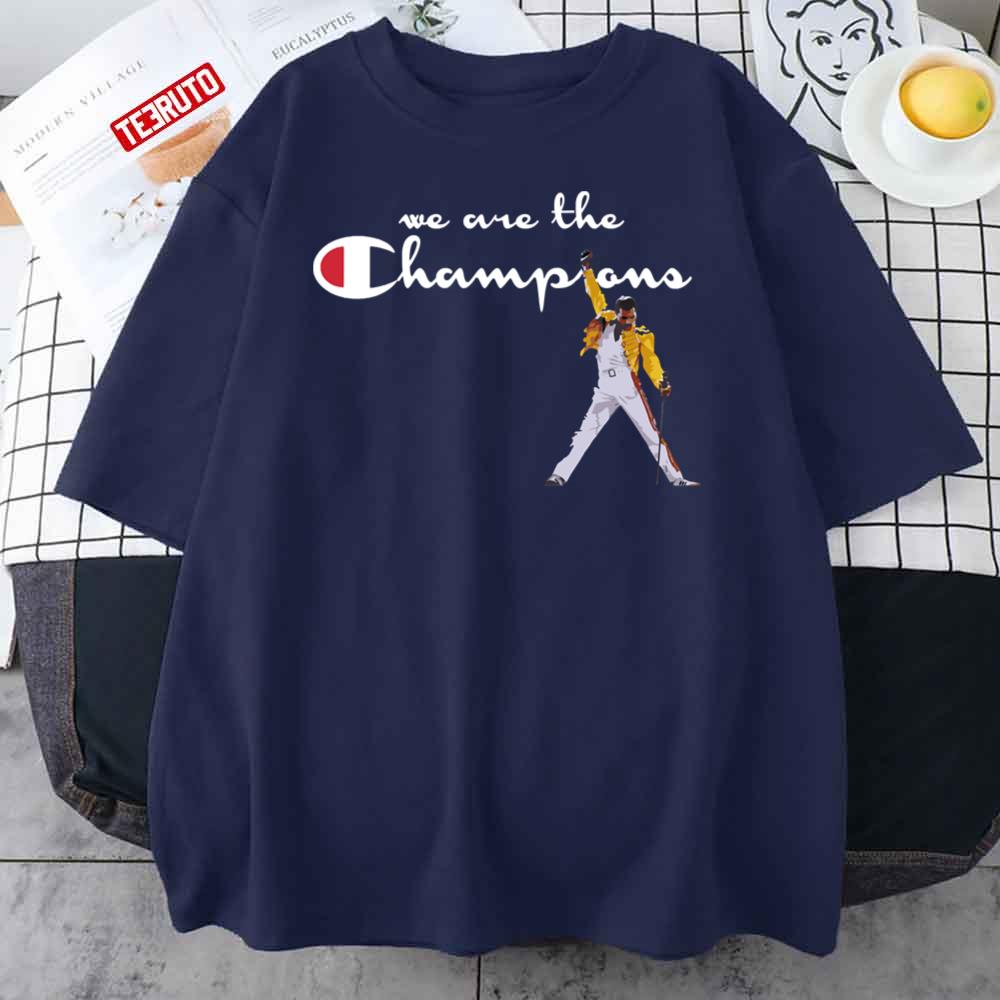 We Are The Champs Freddie Mercury Unisex T-Shirt