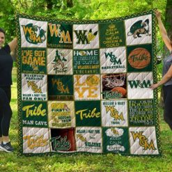 William &ampamp Mary Tribe Quilt Blanket