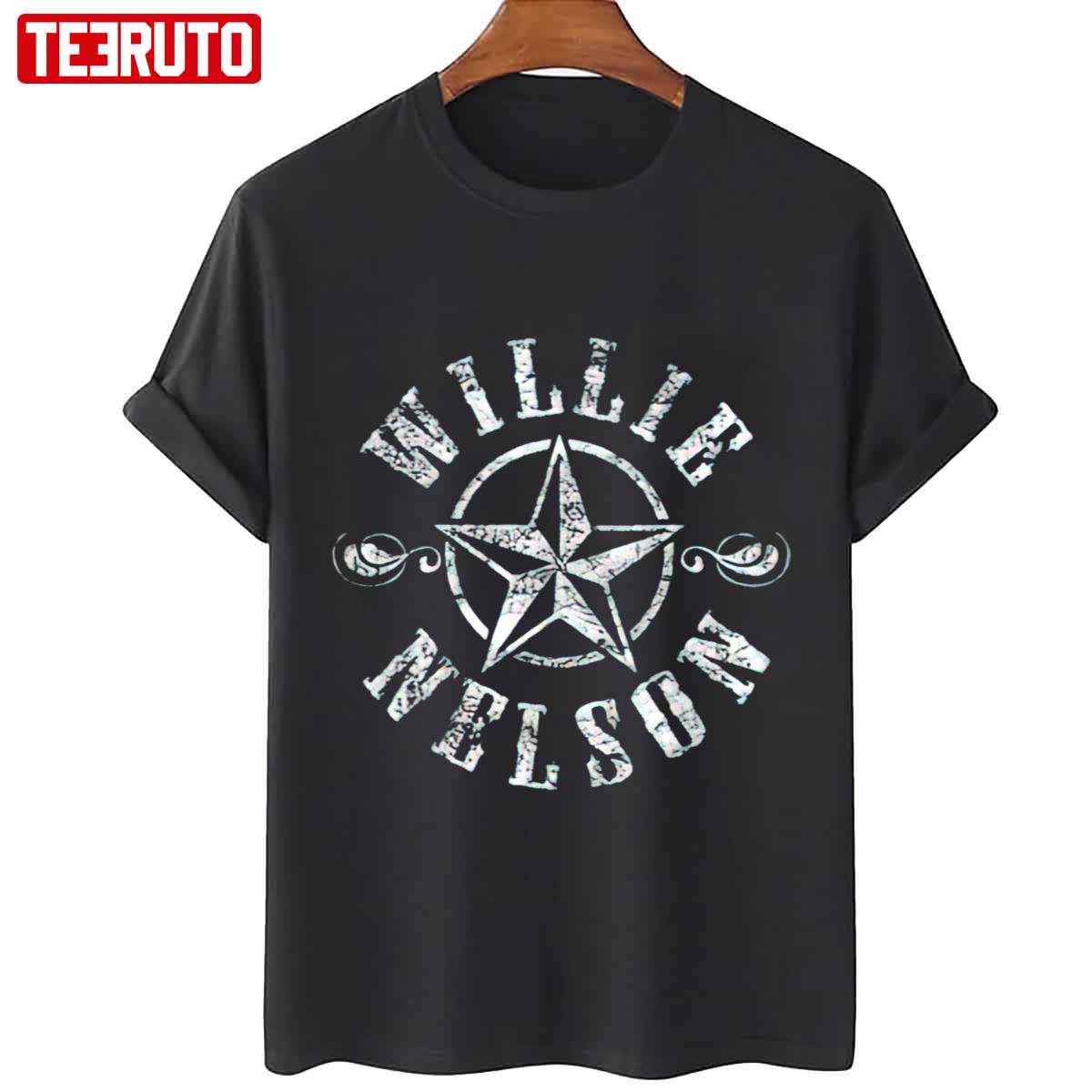 Willie Nelson Star Logo Unisex T-Shirt