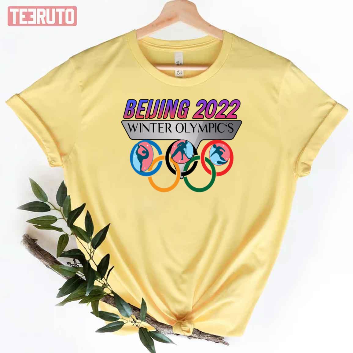 Winter Olympics Games Beijing 2022 Logo Unisex T-Shirt