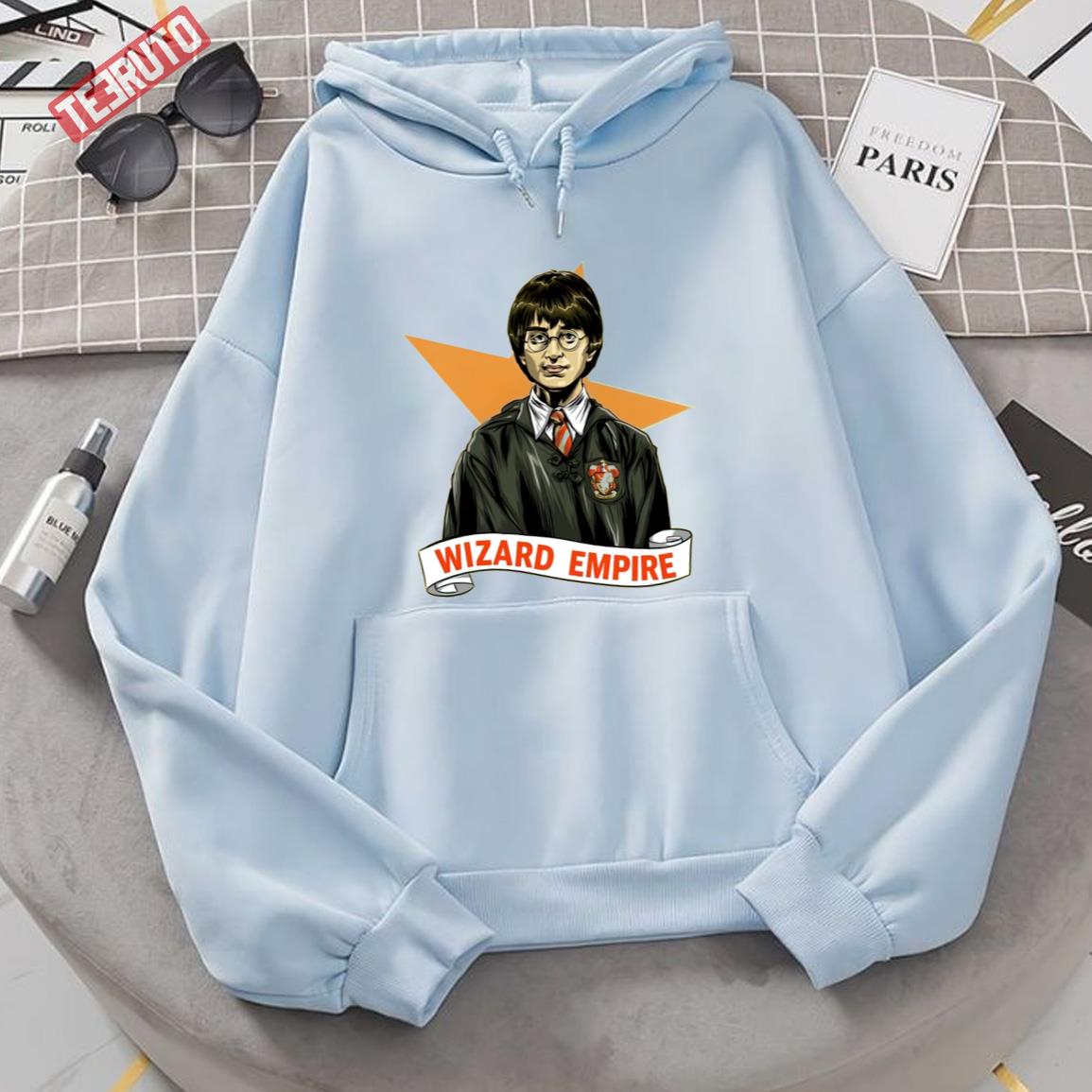 Wizard Empire Harry Potter Art Vintage Classic Movie Unisex Hoodie